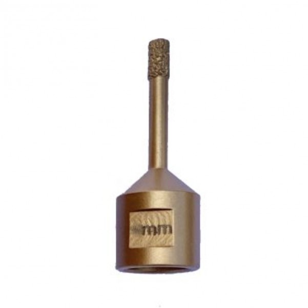 C-CUT TOOLS VBD10 - 10mm On M14 Grinder WAX FILL  DRY & WET Drill Holesaws